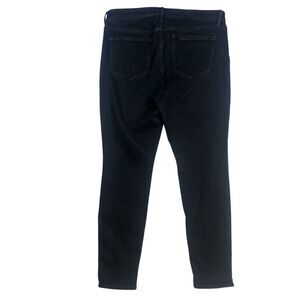 Old Navy Rockstar Super Skinny‎ Jeans Black Stretch Denim Size 14